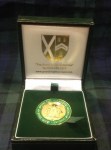 Coin - Enamelled-  Past Grand Master Mason - Brother Archibald D. Orr Ewing B.A.